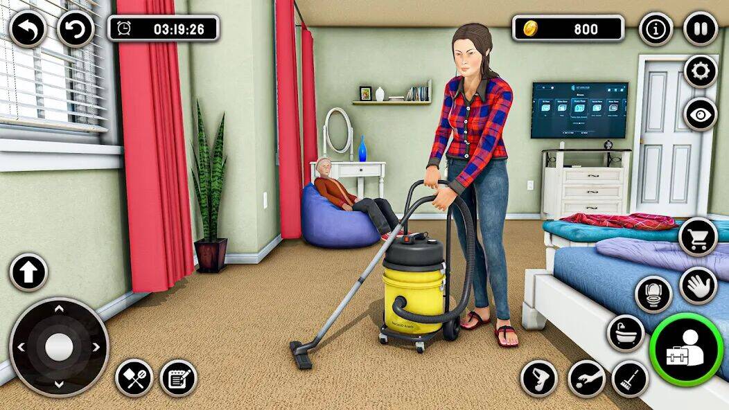 Скачать взломанную Игра Virtual Mom Simulator [Много монет] MOD apk на Андроид