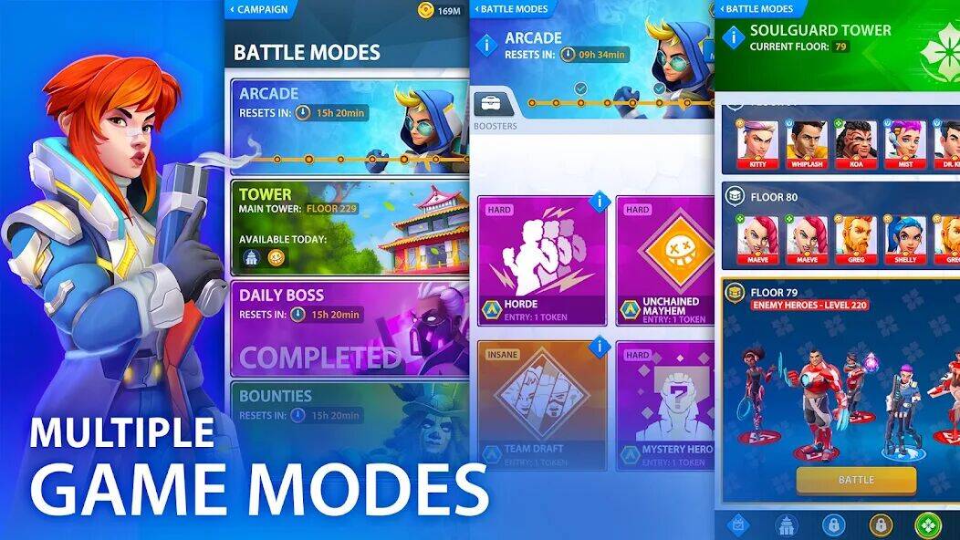 Скачать взломанную Nova Legends [Много денег] MOD apk на Андроид
