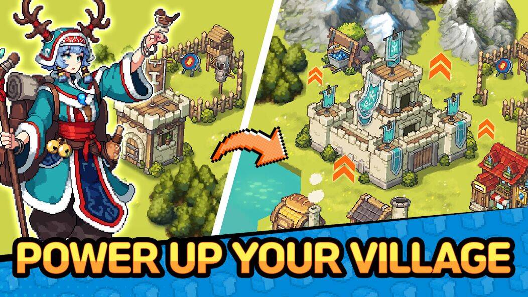 Скачать взломанную Unknown Knights: Pixel RPG [Мод меню] MOD apk на Андроид