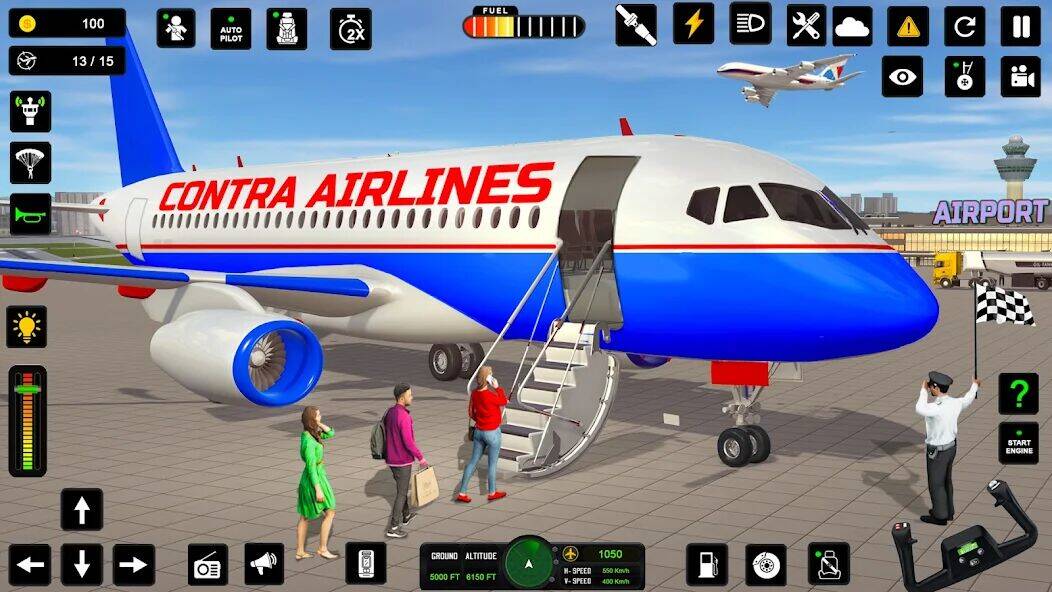 Скачать взломанную City Pilot Cargo Plane Games [Бесплатные покупки] MOD apk на Андроид