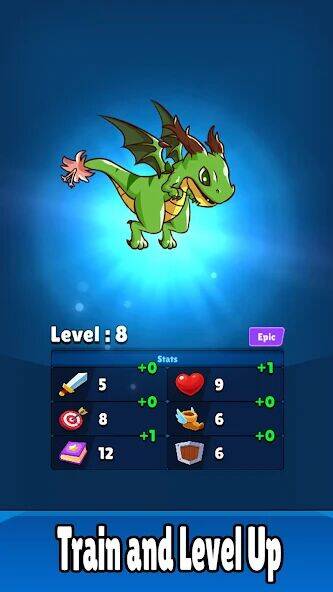 Скачать взломанную Monster RPG: AFK Idle Clicker [Много денег] MOD apk на Андроид