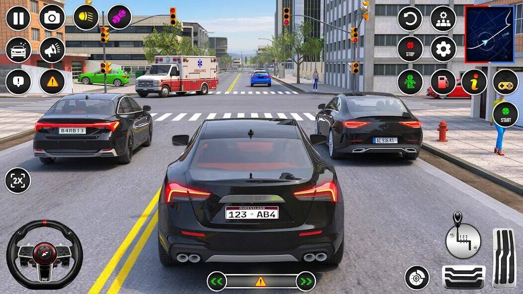 Скачать взломанную симулятор вождения автомобиля [Мод меню] MOD apk на Андроид