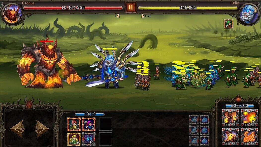 Скачать взломанную Epic Heroes: Hero Wars [Много монет] MOD apk на Андроид