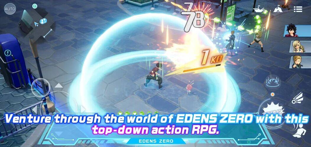 Скачать взломанную EDENS ZERO Pocket Galaxy [Бесплатные покупки] MOD apk на Андроид