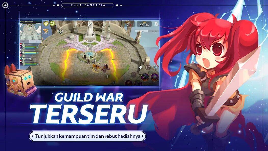 Скачать взломанную Luna Fantasia Mobile [Бесплатные покупки] MOD apk на Андроид