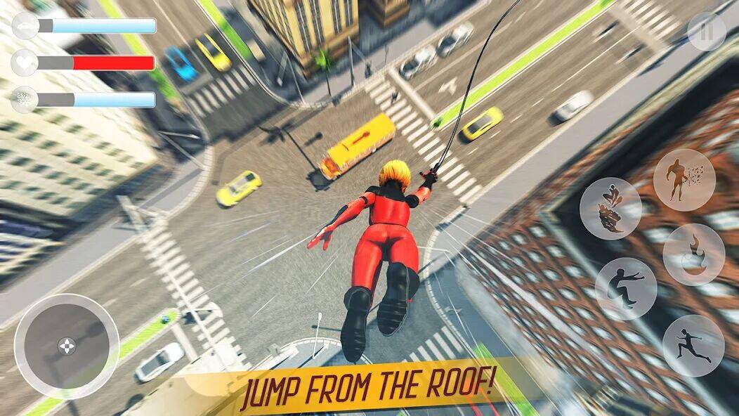 Скачать взломанную веревочные игры супергероев [Бесплатные покупки] MOD apk на Андроид