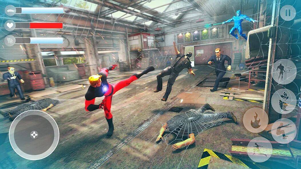 Скачать взломанную веревочные игры супергероев [Бесплатные покупки] MOD apk на Андроид