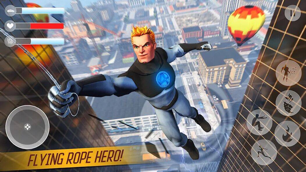 Скачать взломанную веревочные игры супергероев [Бесплатные покупки] MOD apk на Андроид