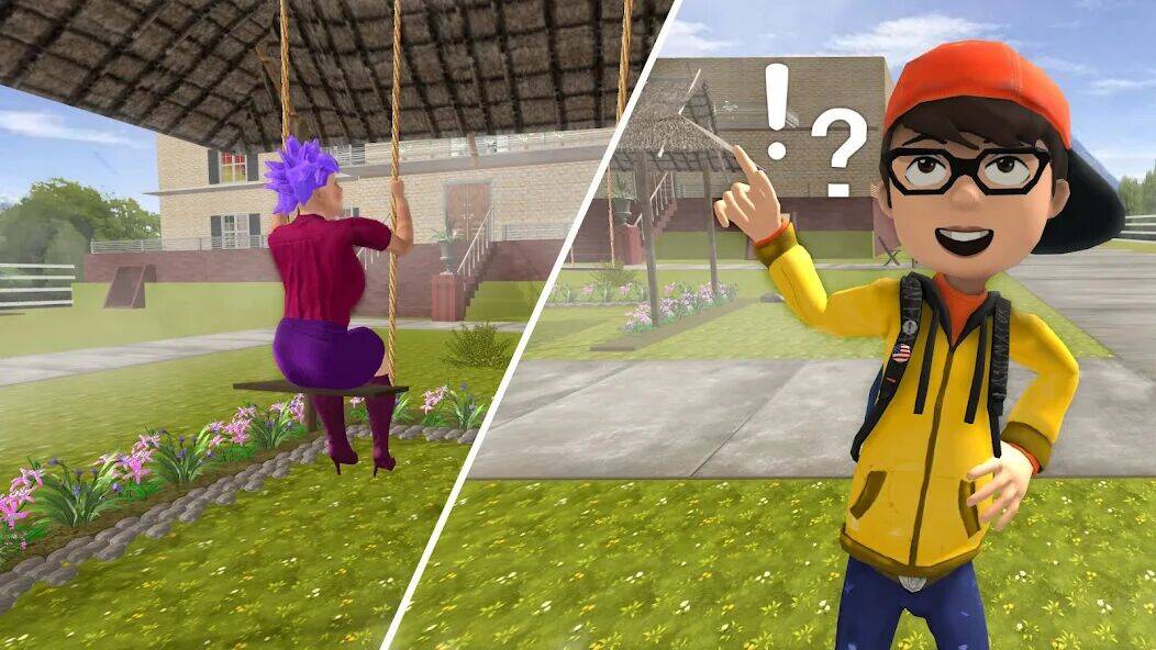 Скачать взломанную Evil Horror Teacher 3D [Много денег] MOD apk на Андроид