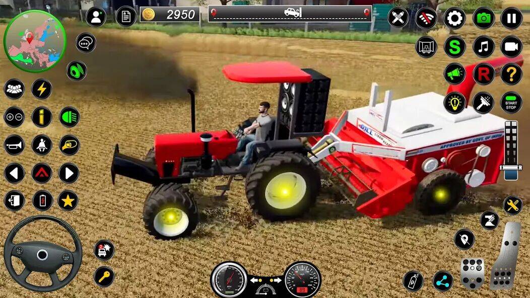 Скачать взломанную Indian Tractor Wala Game [Много денег] MOD apk на Андроид