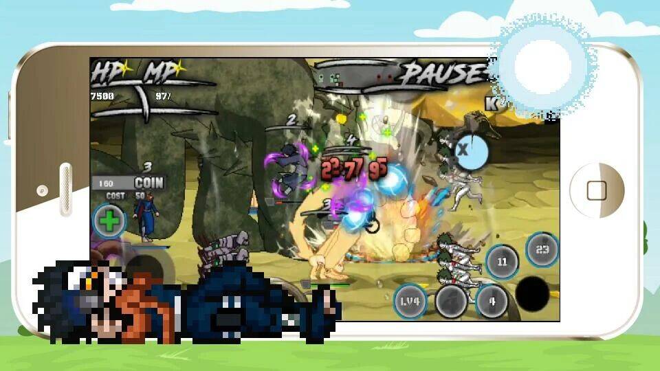 Скачать взломанную Ultimate Ninja Legend Super [Бесплатные покупки] MOD apk на Андроид