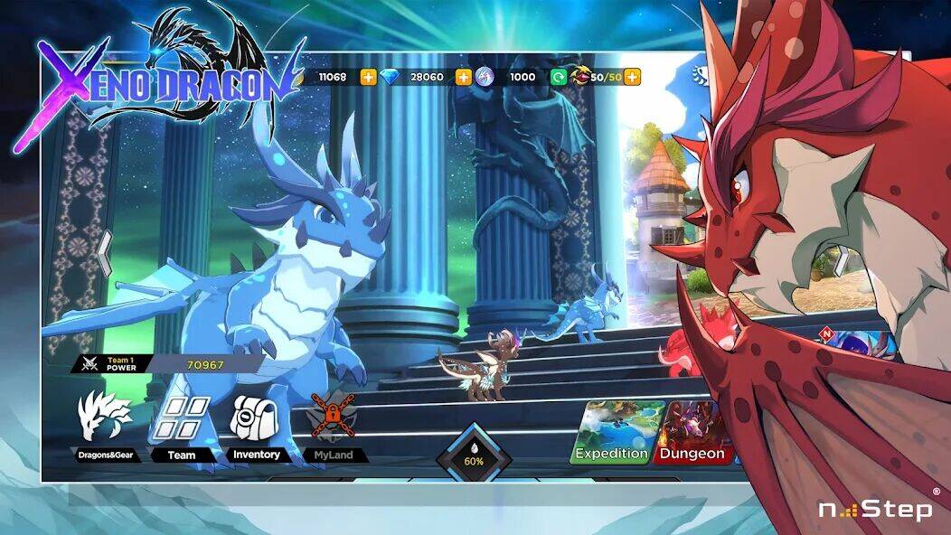 Скачать взломанную Xeno Dragon [Много денег] MOD apk на Андроид