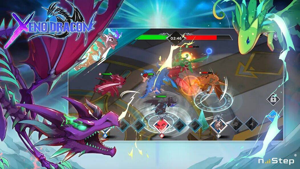 Скачать взломанную Xeno Dragon [Много денег] MOD apk на Андроид
