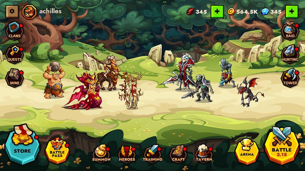 Скачать взломанную Legendlands - Легендарная RPG [Много денег] MOD apk на Андроид