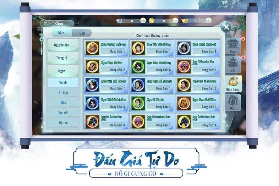 Скачать взломанную Nhất Kiếm Giang Hồ Mobile [Много денег] MOD apk на Андроид