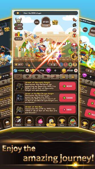 Скачать взломанную +9 God Blessing Cash Knight [Бесплатные покупки] MOD apk на Андроид