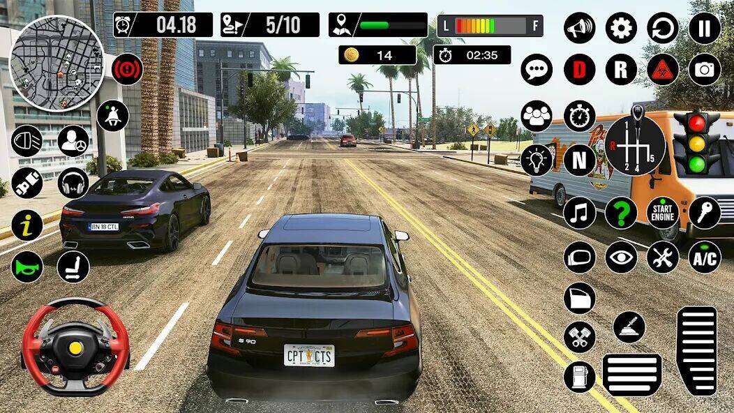 Скачать взломанную Автомобильные игры 3D: Вождени [Бесплатные покупки] MOD apk на Андроид