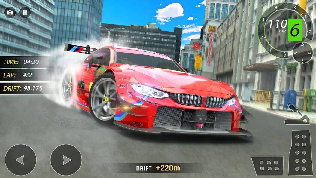 Скачать взломанную Дрифт Гонки: Открытый Мир 3d [Бесплатные покупки] MOD apk на Андроид