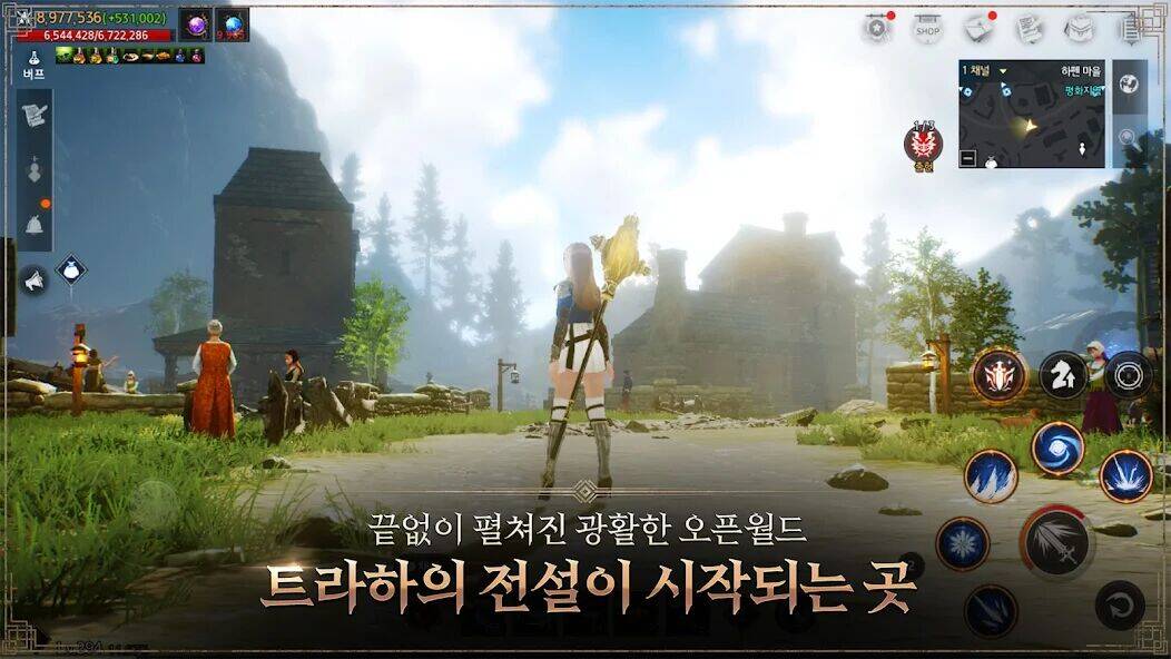 Скачать взломанную 트라하 인피니티 [Бесплатные покупки] MOD apk на Андроид