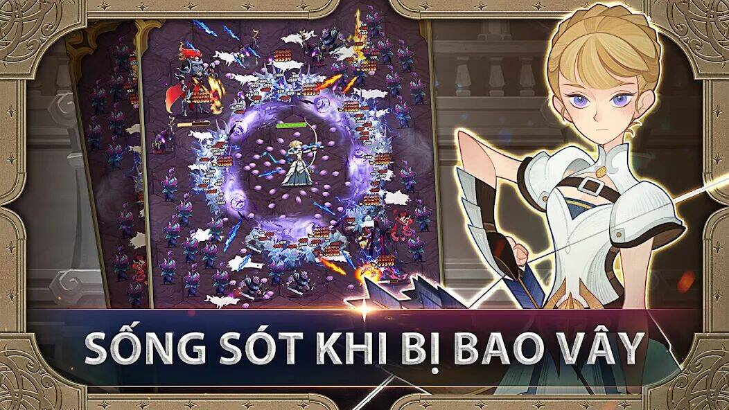 Скачать взломанную Thánh Địa AFK [Мод меню] MOD apk на Андроид