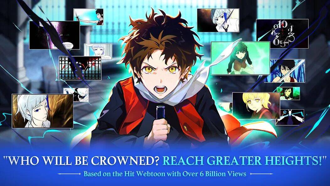 Скачать взломанную Tower of God: Great Journey [Бесплатные покупки] MOD apk на Андроид