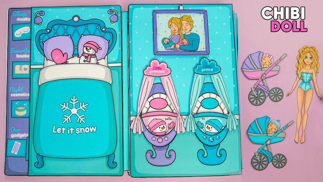 Скачать взломанную Chibi Dolls Dress Up Games [Много монет] MOD apk на Андроид