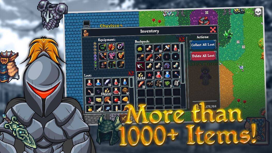 Скачать взломанную Kakele Online - Mobile MMORPG [Мод меню] MOD apk на Андроид