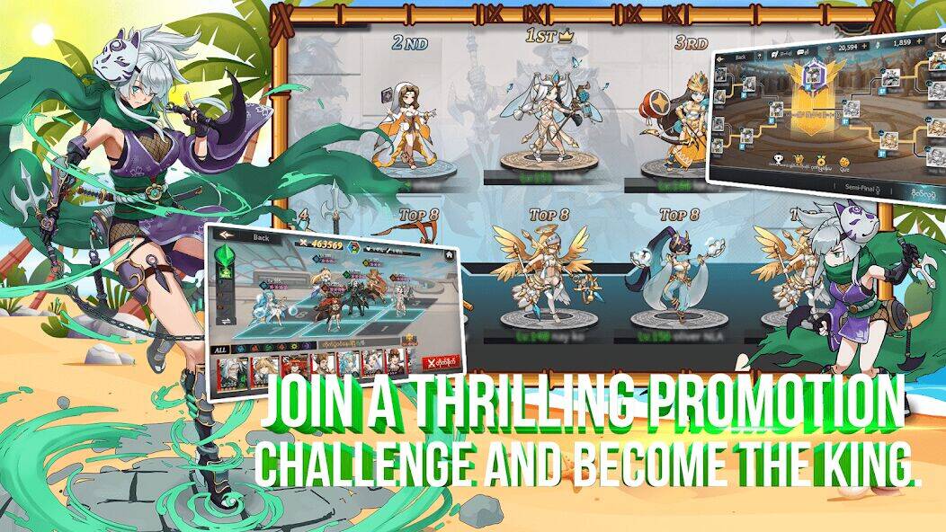 Скачать взломанную Eternal Heroes - Awakening [Мод меню] MOD apk на Андроид