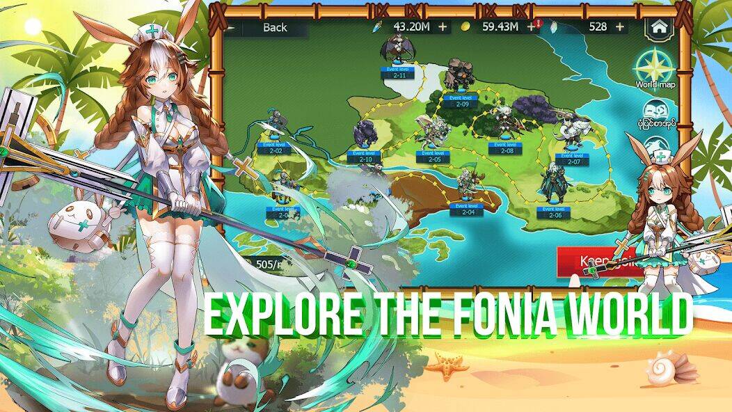 Скачать взломанную Eternal Heroes - Awakening [Мод меню] MOD apk на Андроид