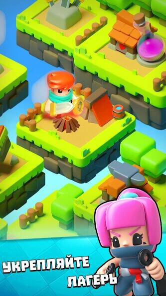 Скачать взломанную Pocket Quest: Merge RPG [Много монет] MOD apk на Андроид