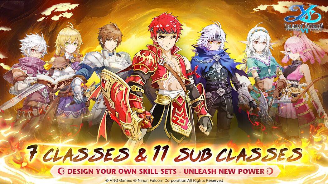 Скачать взломанную Ys 6 Mobile VNG [Мод меню] MOD apk на Андроид
