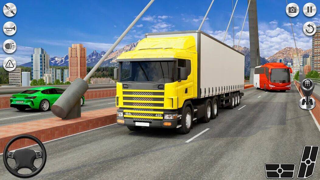 Скачать взломанную Car Transport Truck Games Sim [Бесплатные покупки] MOD apk на Андроид