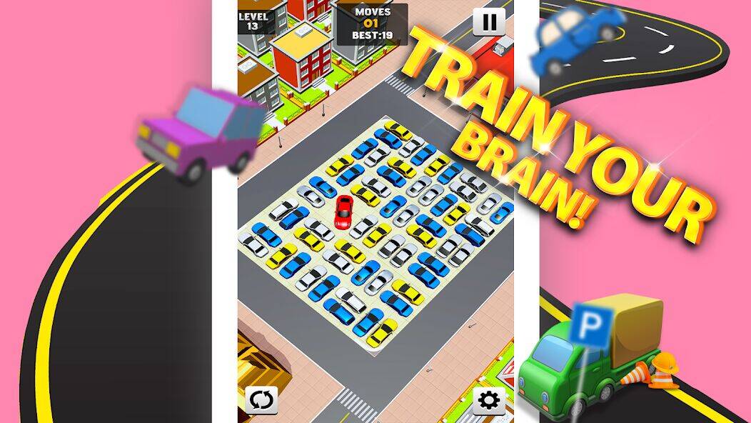 Скачать взломанную Park Master: Car Parking Jam [Мод меню] MOD apk на Андроид