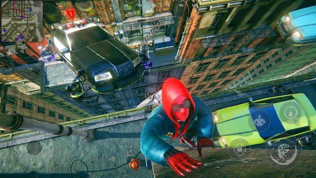Скачать взломанную Super city Hero:Spider Game [Много денег] MOD apk на Андроид
