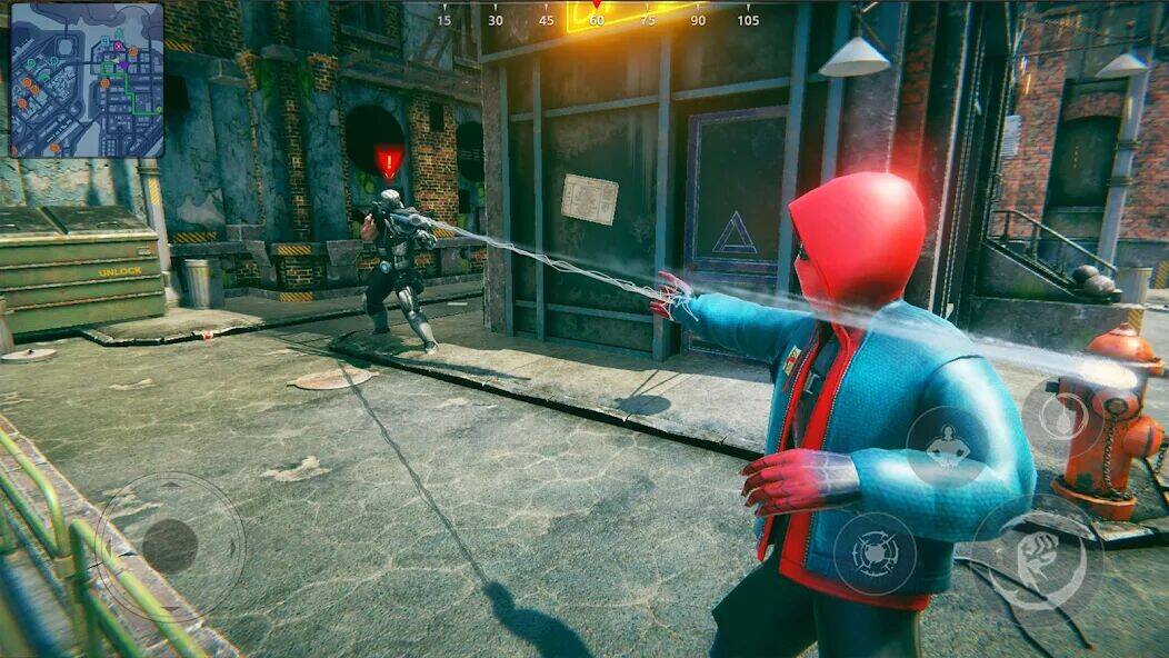 Скачать взломанную Super city Hero:Spider Game [Много денег] MOD apk на Андроид