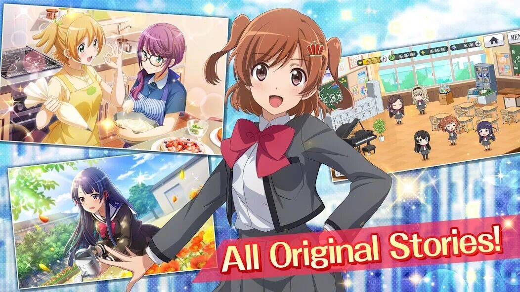 Скачать взломанную Revue Starlight Re LIVE [Много денег] MOD apk на Андроид