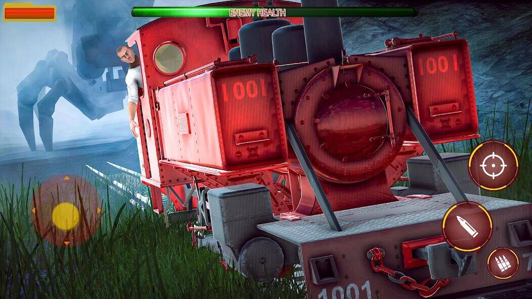 Скачать взломанную Horror Spider Train Survival [Много монет] MOD apk на Андроид