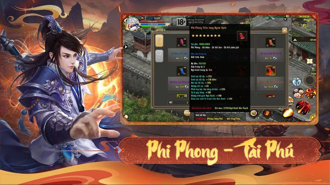 Скачать взломанную Kiếm Vương 1 [Бесплатные покупки] MOD apk на Андроид