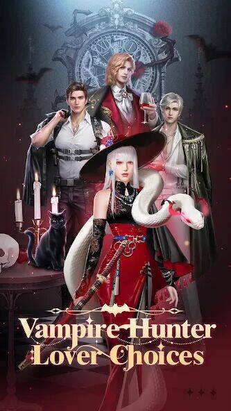 Скачать взломанную Vampire Hunter-Love Choices [Много монет] MOD apk на Андроид