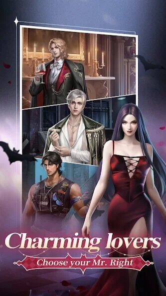 Скачать взломанную Vampire Hunter-Love Choices [Много монет] MOD apk на Андроид