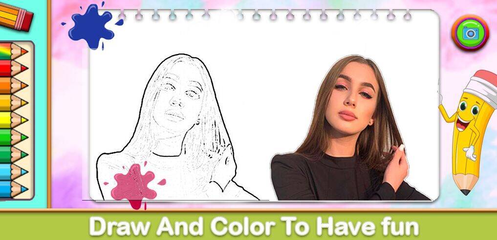 Скачать взломанную Lady Diana Coloring Game [Много монет] MOD apk на Андроид