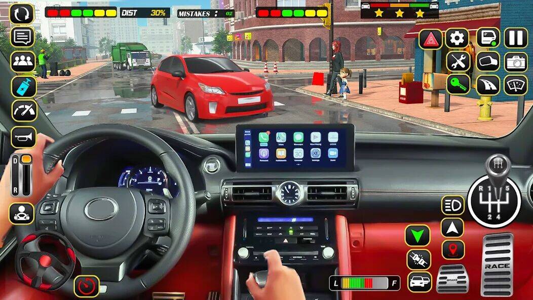 Скачать взломанную Driving School City Car Games [Бесплатные покупки] MOD apk на Андроид
