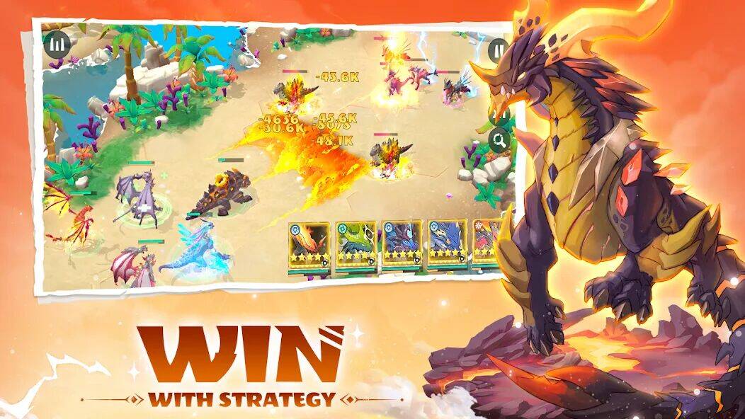 Скачать взломанную Evolution: Dragon X [Много монет] MOD apk на Андроид