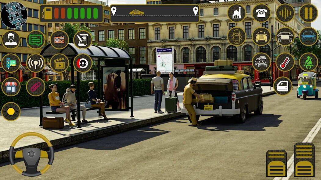 Скачать взломанную Indian Taxi Simulator car Game [Бесплатные покупки] MOD apk на Андроид