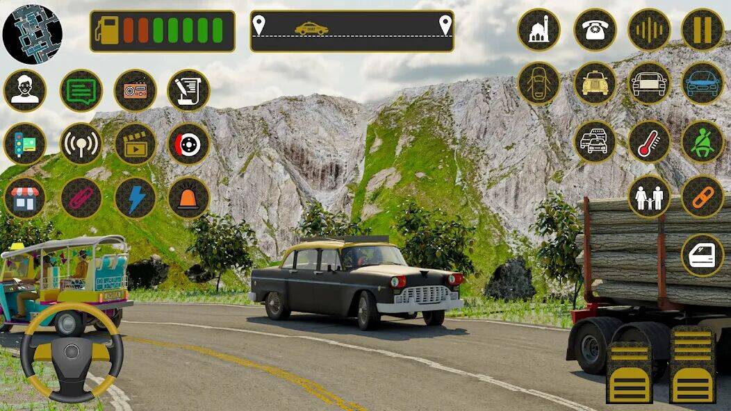 Скачать взломанную Indian Taxi Simulator car Game [Бесплатные покупки] MOD apk на Андроид