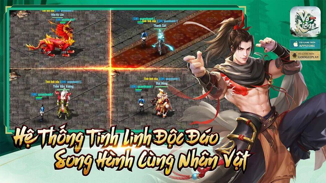 Скачать взломанную Võ Kiếm Mobile [Много денег] MOD apk на Андроид