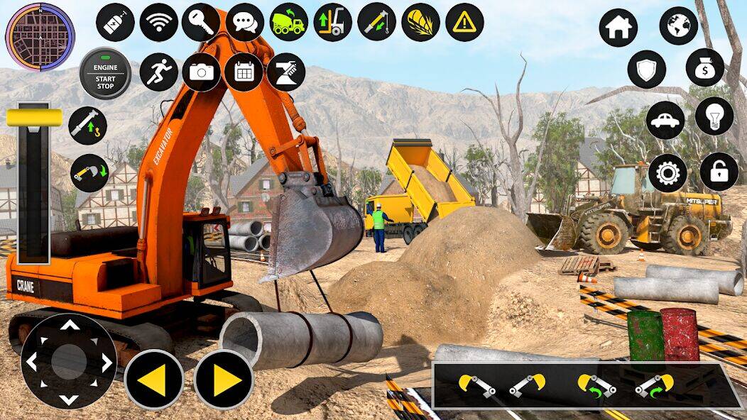 Скачать взломанную строительная игра экскаватор [Много денег] MOD apk на Андроид