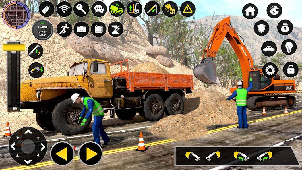 Скачать взломанную строительная игра экскаватор [Много денег] MOD apk на Андроид