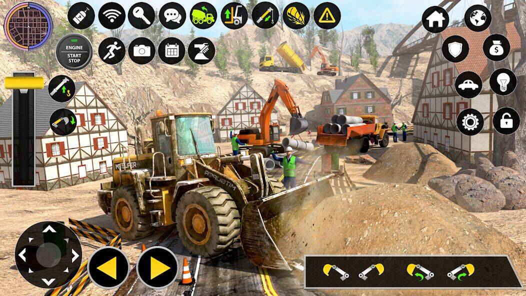 Скачать взломанную строительная игра экскаватор [Много денег] MOD apk на Андроид