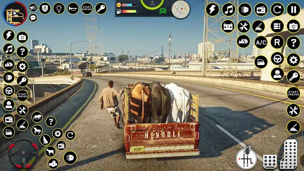 Скачать взломанную Animal Transport: Truck Games [Мод меню] MOD apk на Андроид